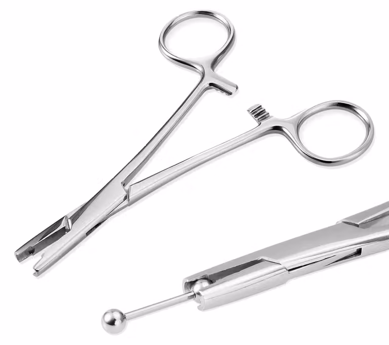 Strumenti per piercing - Pinze per sfere