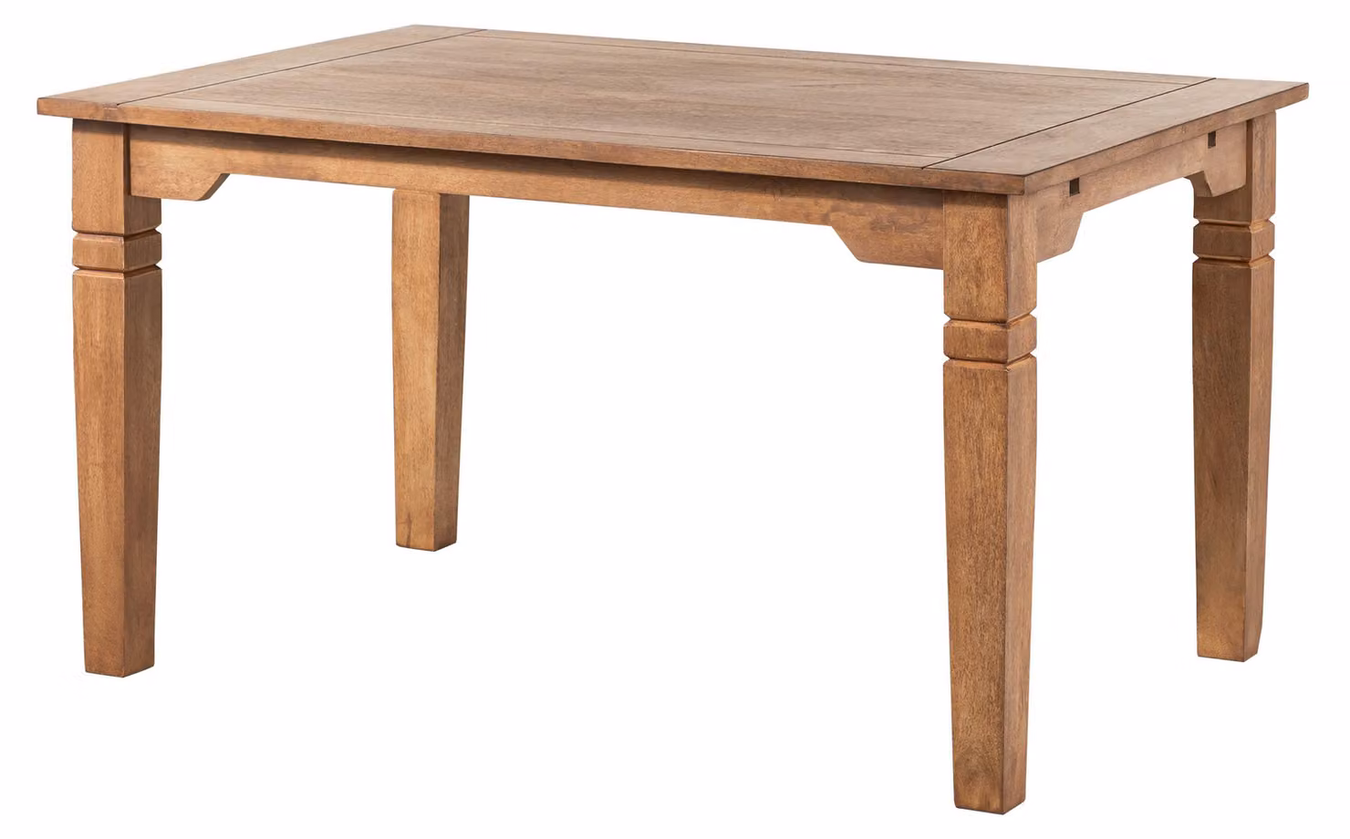 MASSIVMOEBEL24 | Tavolo da Pranzo TOULOUSE #14 in Legno di Mango Oliato Beige - 140x90x76