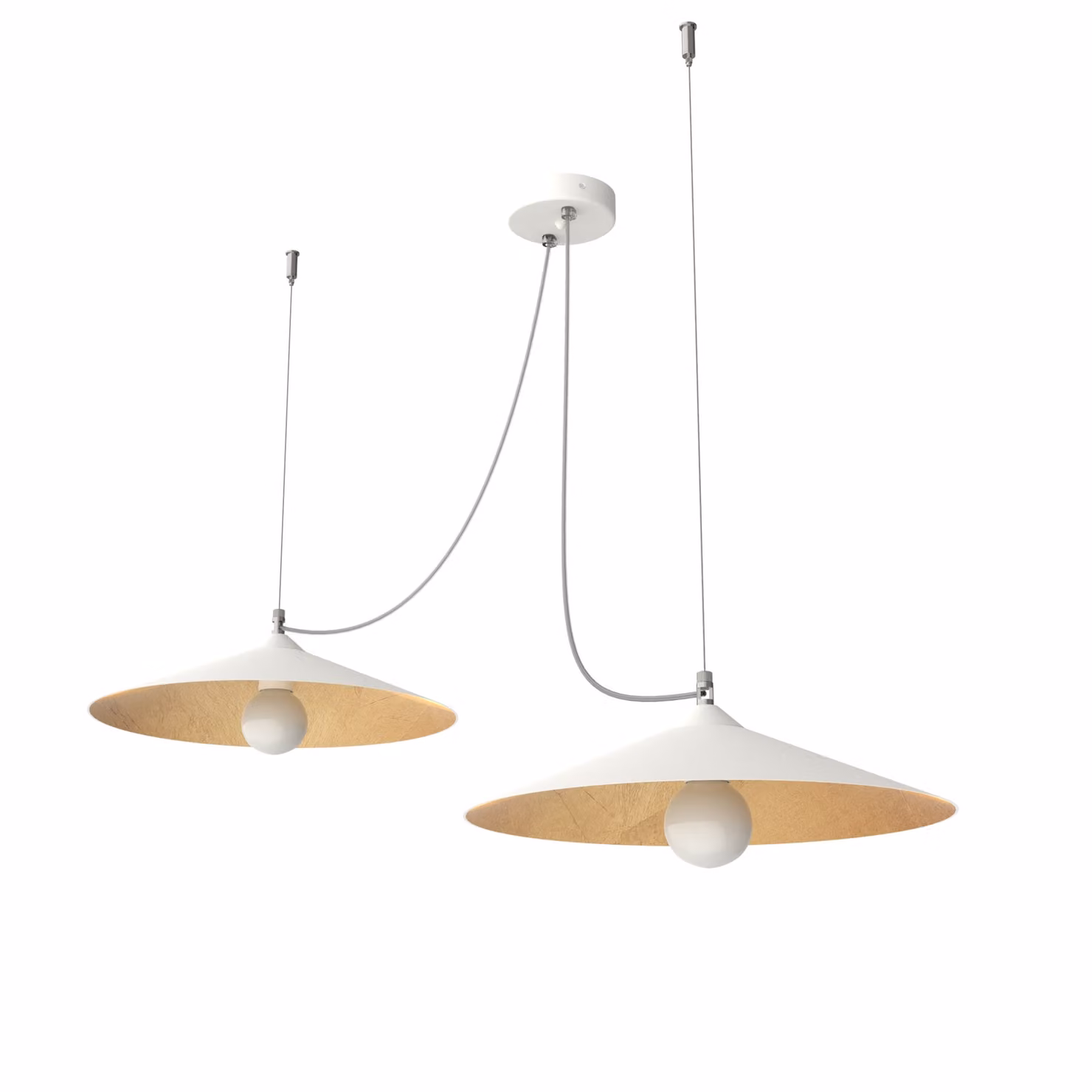 Lampada A Sospensione Colombo X2 Foglia