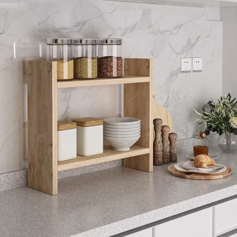 Skye Decor, Denver - Atlantic Pine, scaffali da cucina, pino atlantico, 34 x 10 x 30 cm