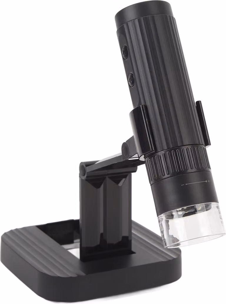 Microscopio digitale wireless, 2 MP, ingrandimento 1000x, WLAN, con fotocamera portatile USB APP a 8 luci per circuiti stampati