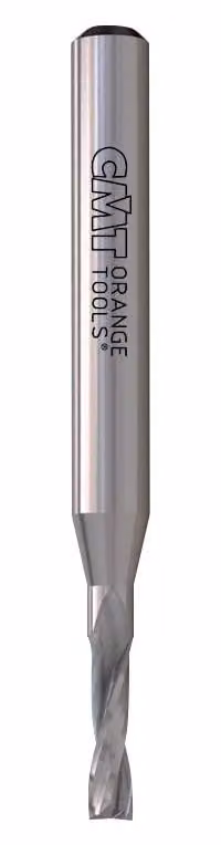 Fresatrice a spirale Z2, 3,5 x 12 x 60 mm, con gambo da 6 mm, per materiali plastici