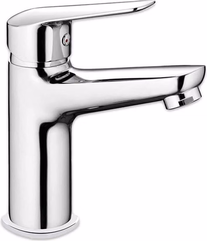 Miscelatore lavabo ottone cromato | Bormio