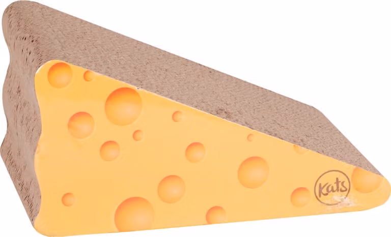 DOCHTMANN Graffiatoio per gatti in cartone motivo Formaggio