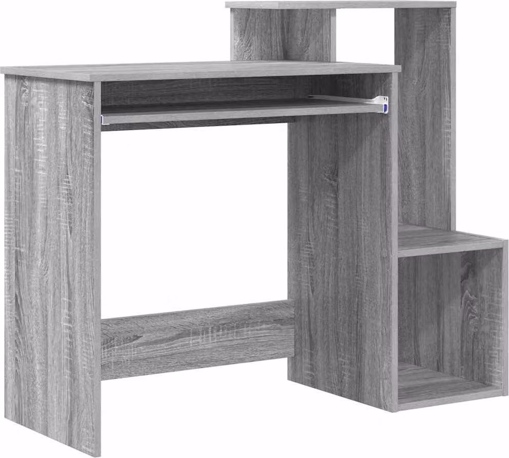Scrivania Grigio Sonoma 106 x 41 x 88.5 cm Legno multistrato