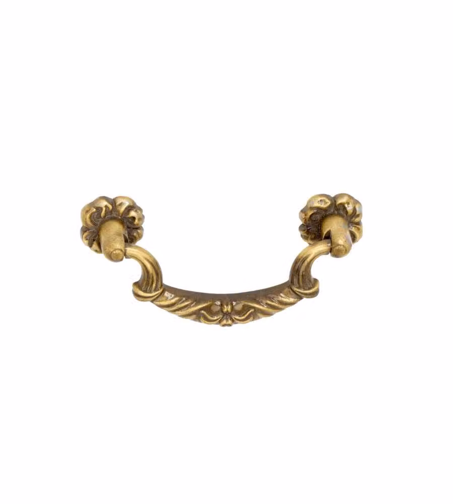 Maniglia Rosetta Bronzo Fori Mm.96