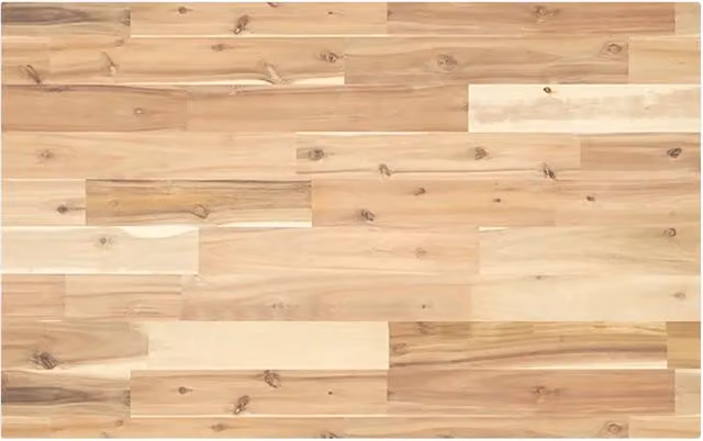 Piano Tavolo | Superficie Tavolo | Piano Scrivania Rettangolare 140x50x4cm Legno Massello di Acacia