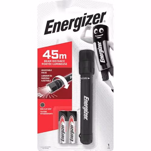 X-Focus Led 2 AA Torcia Led Media con fuoco Regolabile