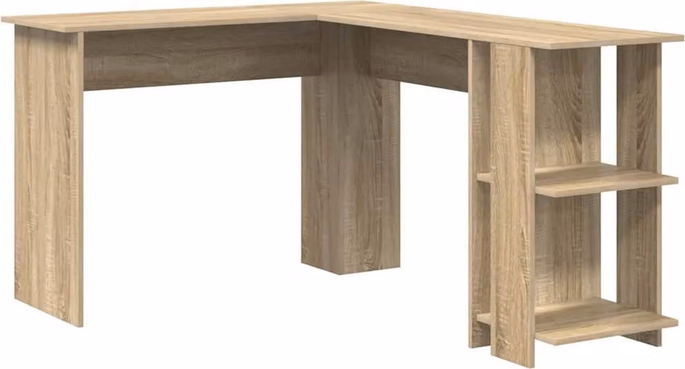 Scrivania ad angolo Rovere Sonoma 140 x 113,5 x 75 cm