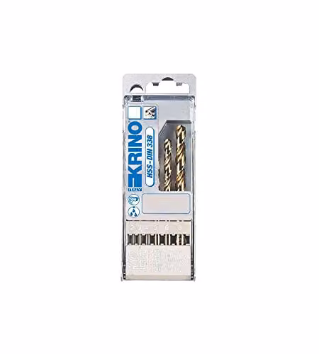 Krino Set di Punte HSS Cobalto - 2/8 mm
