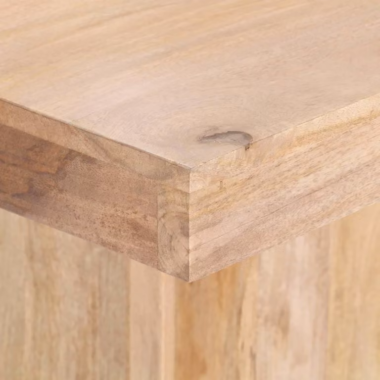 vidaXL Tavolo da pranzo 120x120x77 cm in legno massiccio di mango