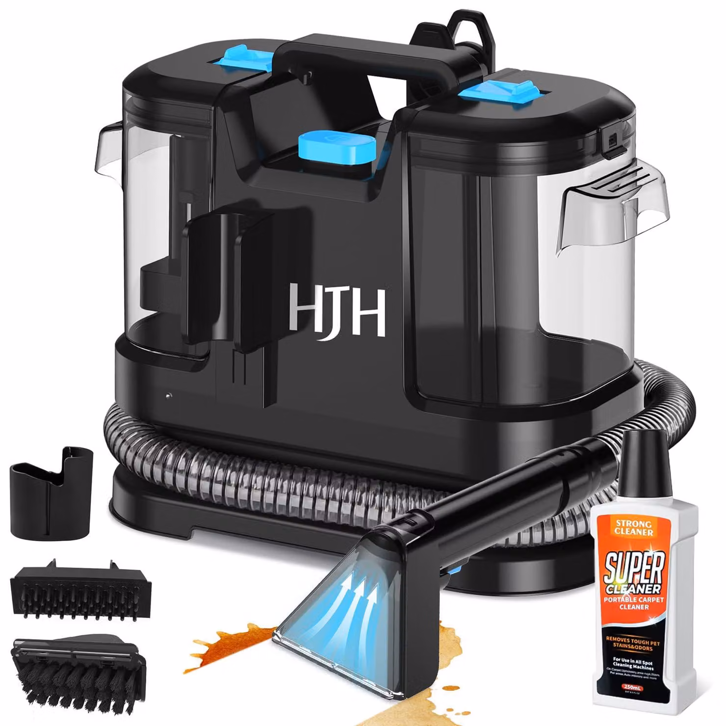 Detergente per tessuti Natzuiger - Potenza: 600 W - Capacità: 1,8 litri - Colore: blu