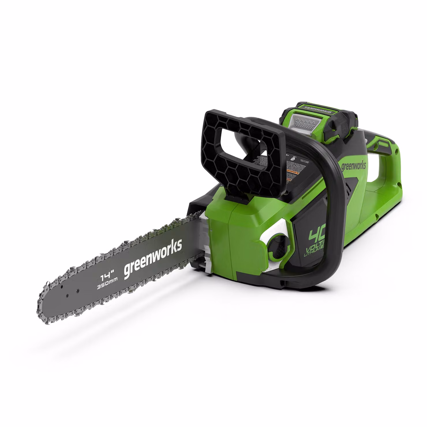 Motosega Greenworks 40V verde da 35 cm 1,5 kW senza batteria