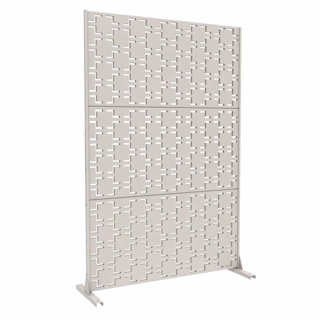 Pannello Divisorio Basciano casa.pro con Struttura Traforata in Acciaio L: 120 cm, H: 180 cm – 2