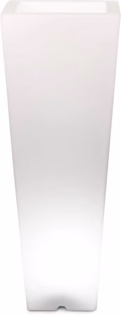 Vaso Luminoso 34x86 cm in Resina Arkema Quadro 86 SL