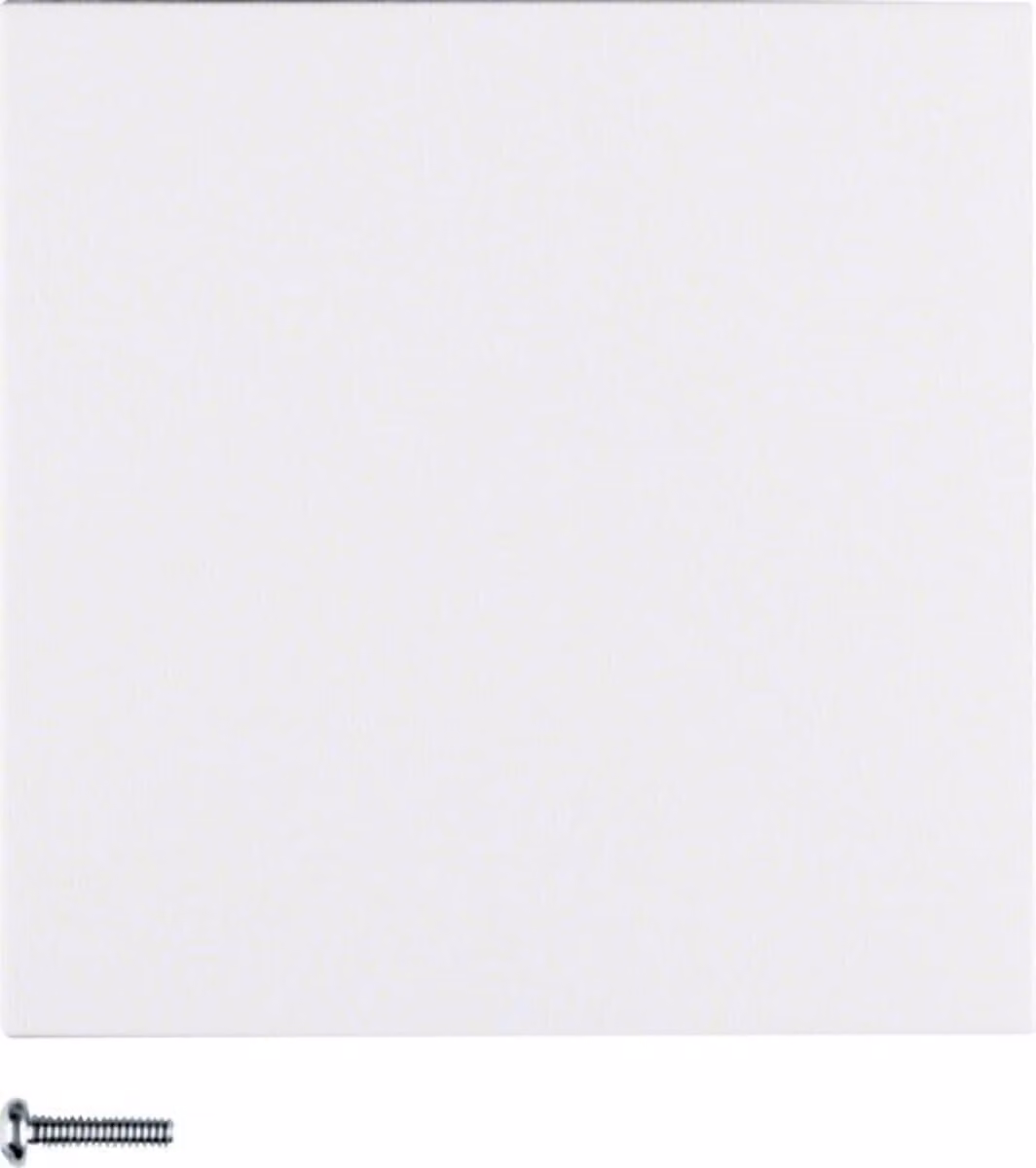 Pulsante Berker a 1 canale bianco polare opaco 85141188