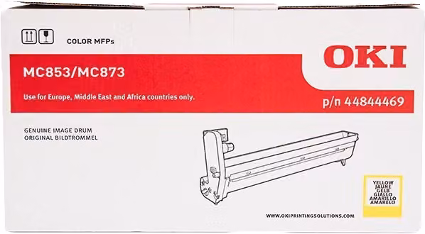 ORIGINAL OKI Tamburo giallo 44844469 MC853/873 ~30000 Seiten