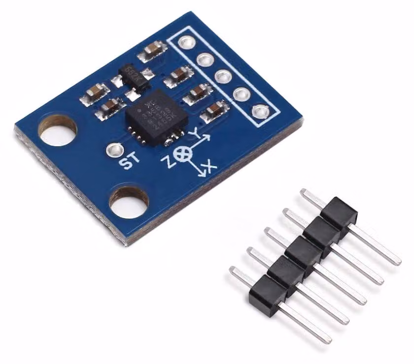 Sensore di accelerazione analogico a 3 assi GY-61 ADXL335, alimentazione 3-5V