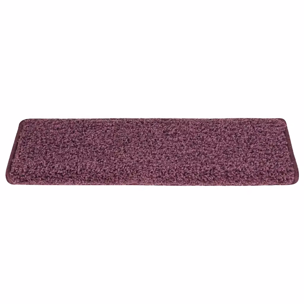 Set di 30 tappetini per scale antiscivolo e fonoassorbenti vidaXL in polipropilene, colore viola, L 65 x P 40 x H 4 cm – 2