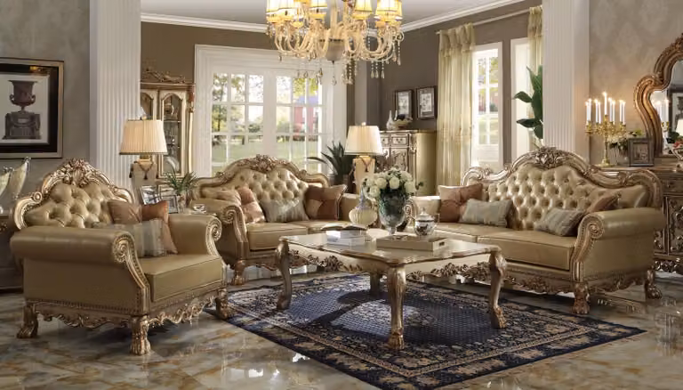 Designer Sofagarnitur 3+2 Sitzer Sofa Couch Leder Garnitur Polster Set Gruppe