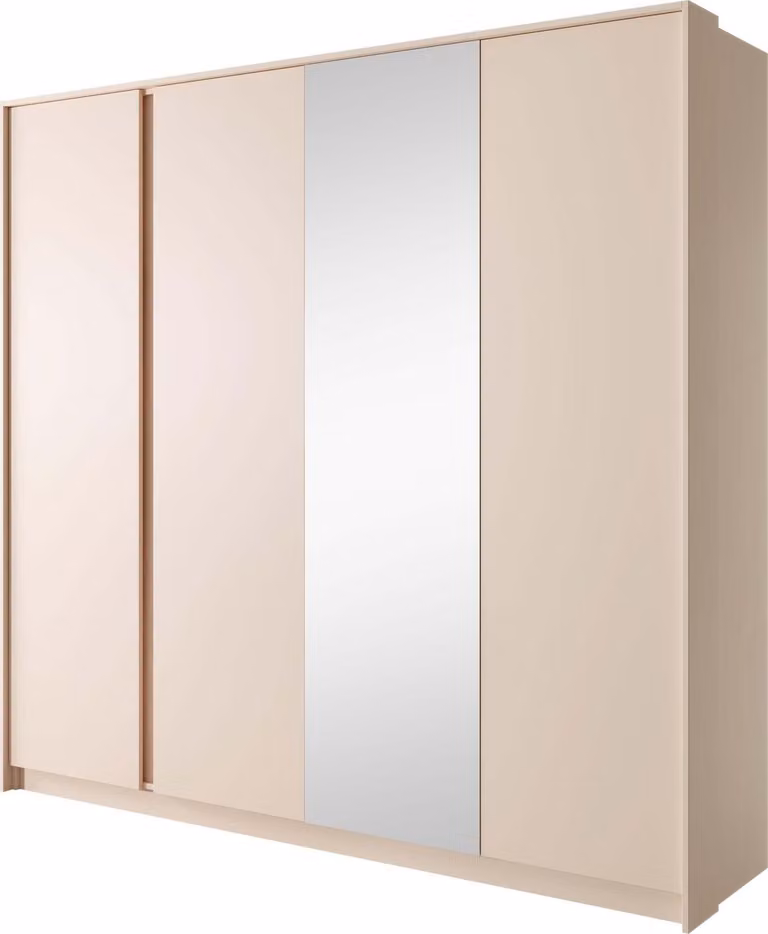 Armadio FURNLUX Dast Beige Und Black 223cm / Hauptfarbe: Beige / Dimensioni: 223 x 55 x 210 cm