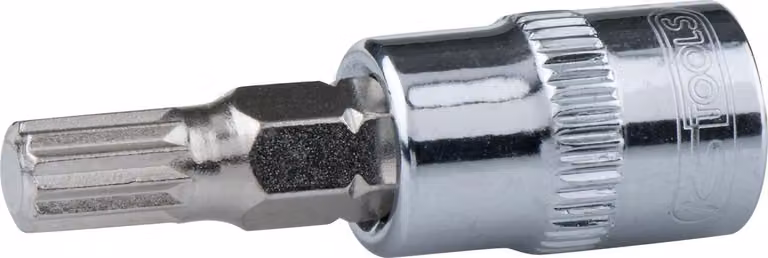 KS TOOLS 1/4" CHROMEplus bit socket XZN M6 - 918.1443