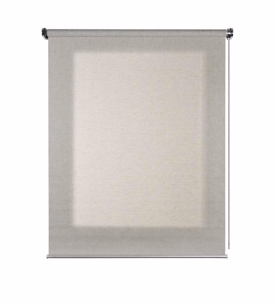 SCANDI - Tenda a rullo semifiltrante Grigio ghiaia 160 x 250