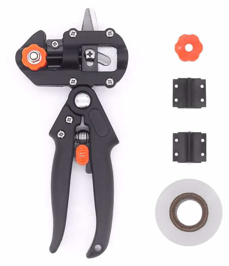 Omgoods - Forbici da giardino professionali con lama seghettata per alberi da frutto