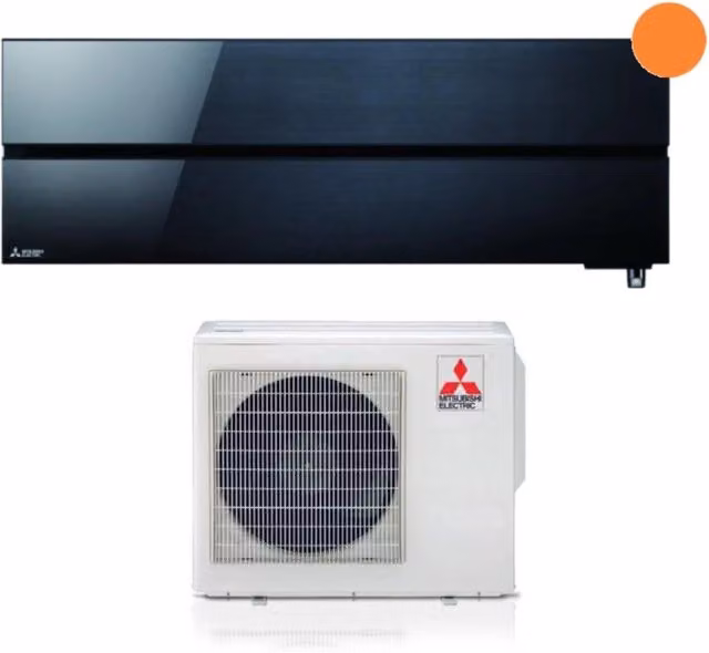 Condizionatore Mitsubishi Electric Kirigamine Style MSZ-LN35VGB Onyx Black con Wi-Fi Integrato Classe Energetica A+++
