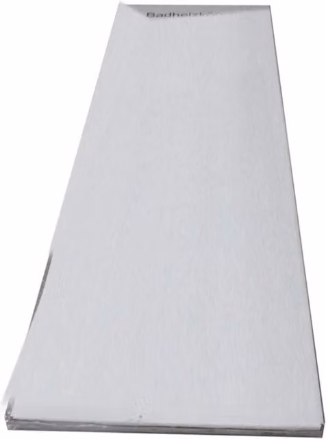 Riscaldatore a pavimento 600 x 1400 mm con connessione centrale per asciugamani riscaldatore per asciugamani 400 watt