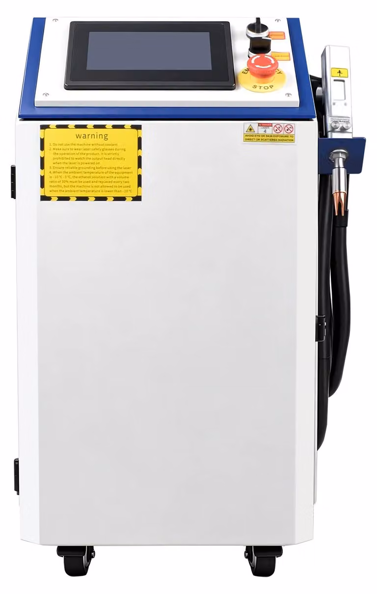 Saldatrice laser multifunzione - 4 in 1: saldatura, taglio, pulizia e brasatura - 2000 W - Adatta per metalli