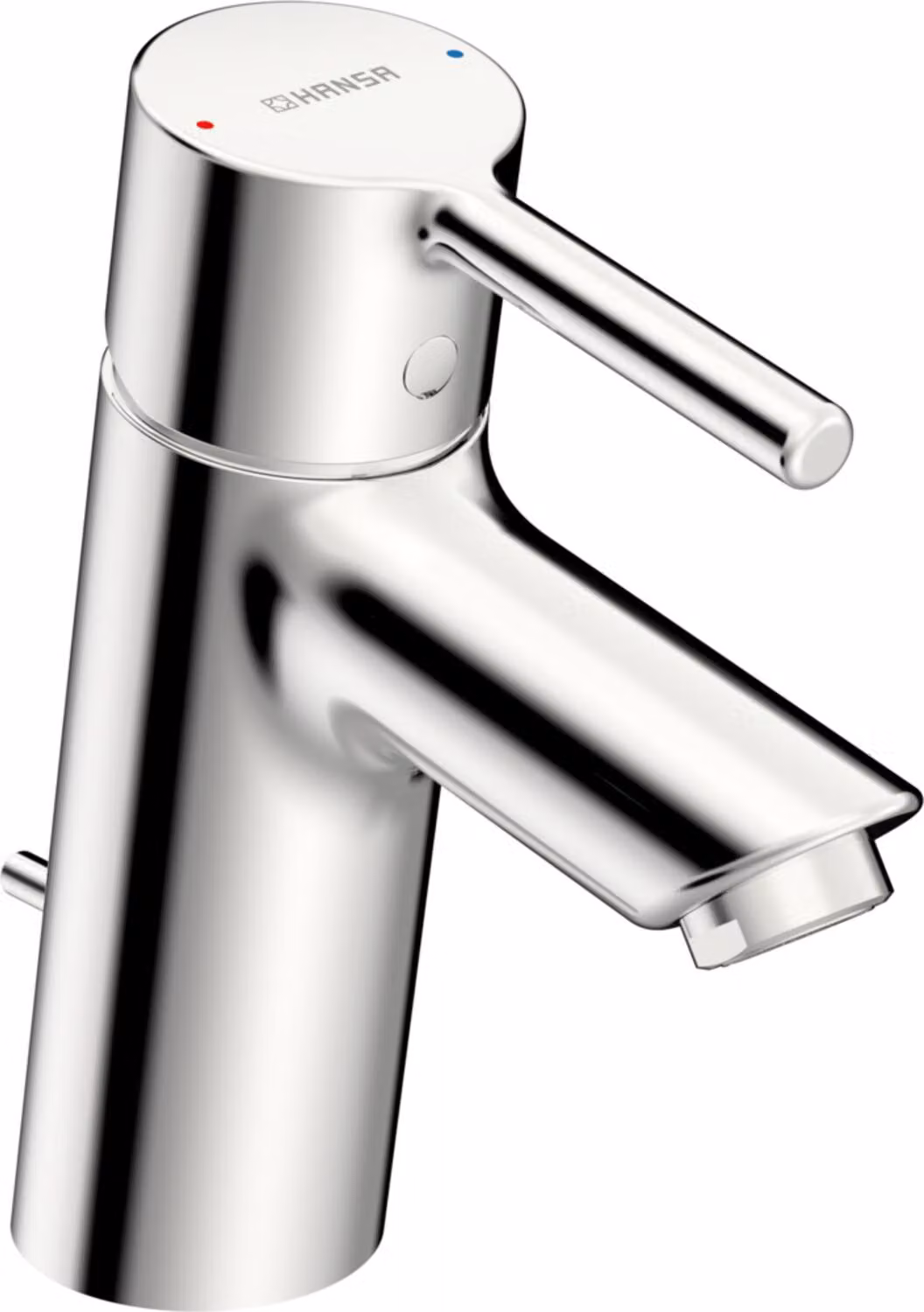 HANSA HANSAVANTIS Mitigeur de lavabo, avec vidage, levier à goupille, saillie 109mm, chromé, 52402267, 52402267