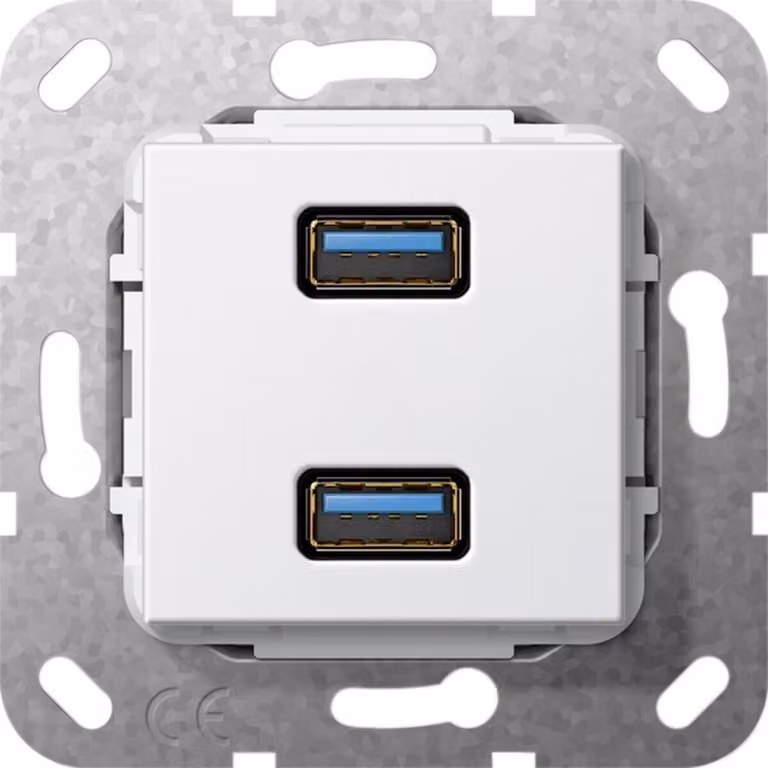 GIRA 568403 Tipo di presa: 2x USB
