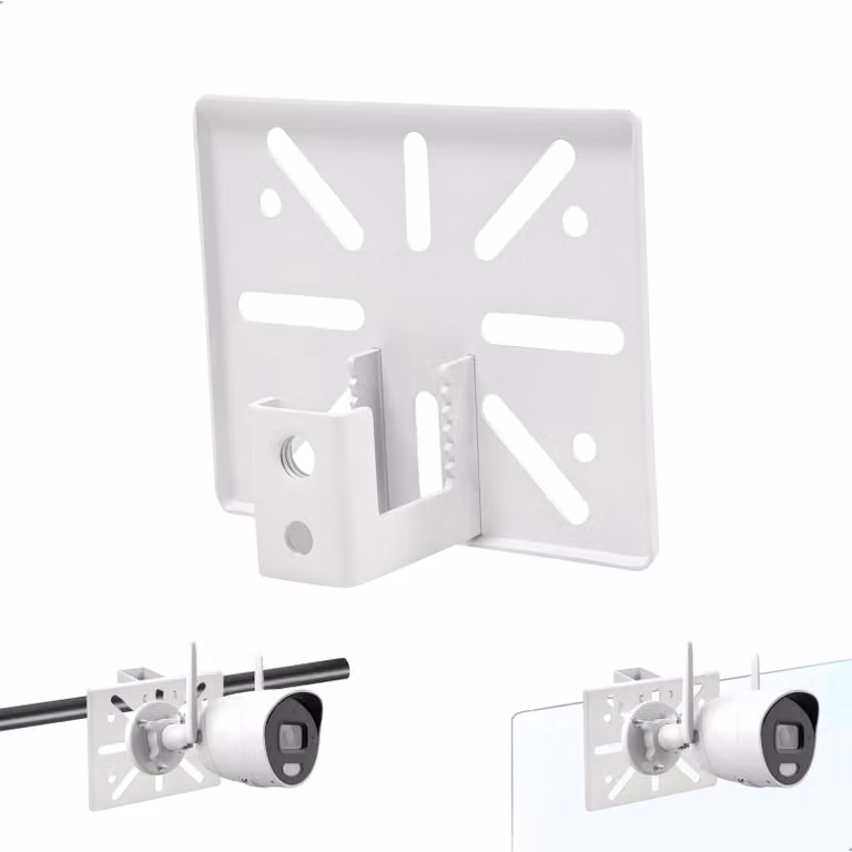 Supporto per fotocamera da esterno con morsetto metallico e design a denti antiscivolo