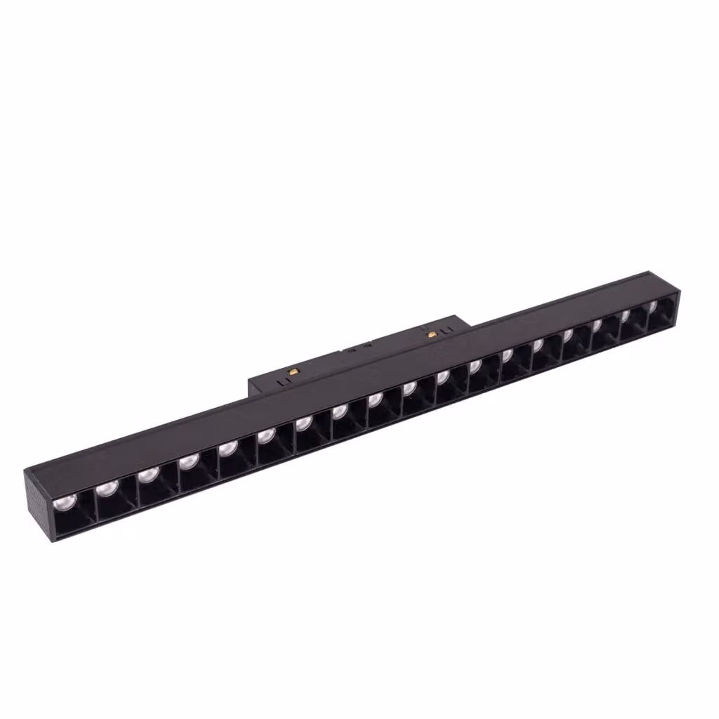 Lampada lineare magnetica DALI LED Maxlight 18W 3000K colore nero dimmabile – 2