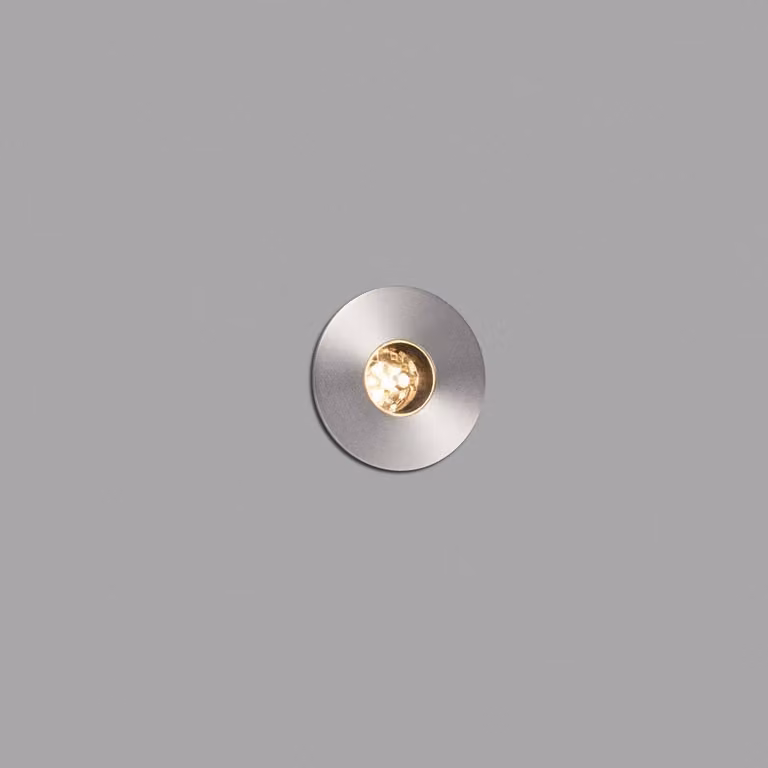 GRUND Luce da incasso LED in acciaio inox 2W 70733