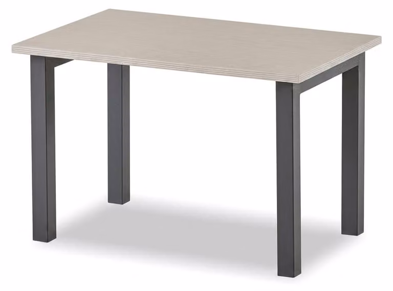 Tavolino da caffè moderno, dal design semplice, color beige, funzionale e versatile