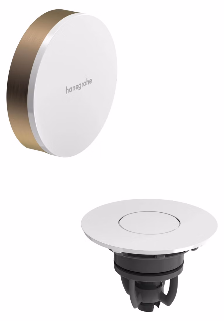 hansgrohe Flexaplus Set de finition Garniture d'écoulement et de trop-plein, 58187140, 58187140