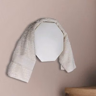 Scaldasalviette elettrico Nazca in ceramica e metallo bianco opaco, Altezza: 29,5 cm, 70W