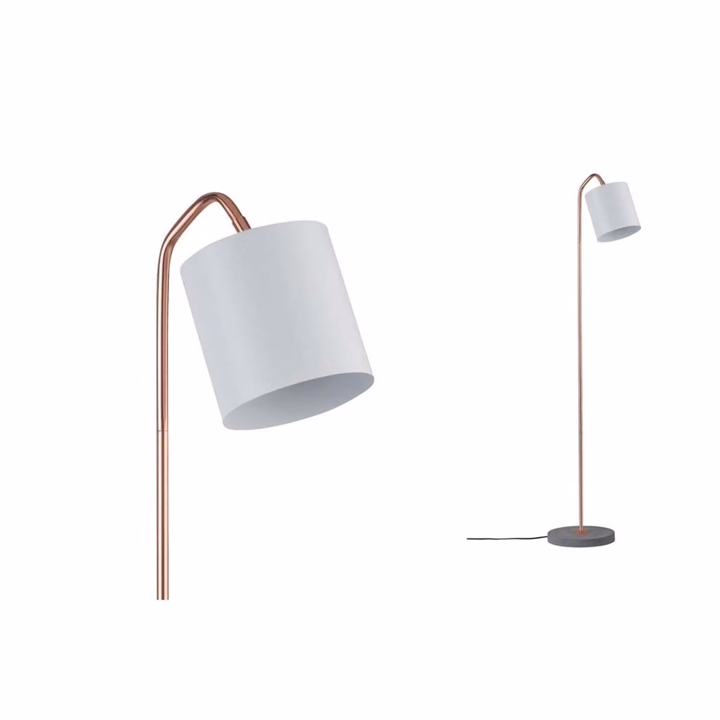 Paulmann Neordic Oda lampada da terra in cemento rame 79625