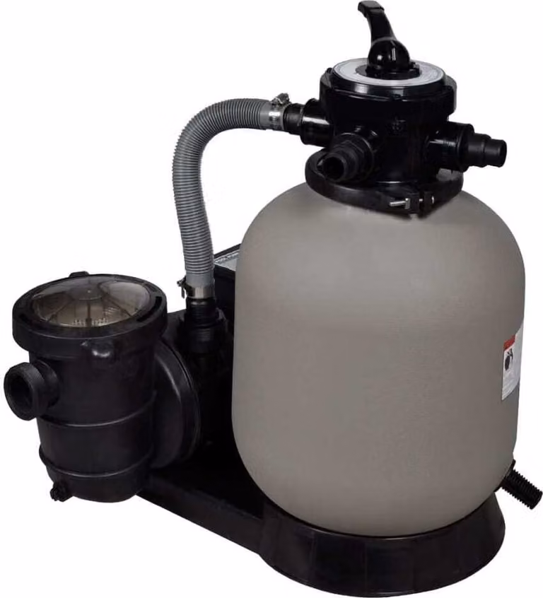 Pompa con Filtro a Sabbia 2 pz 600 W 17000 l/h