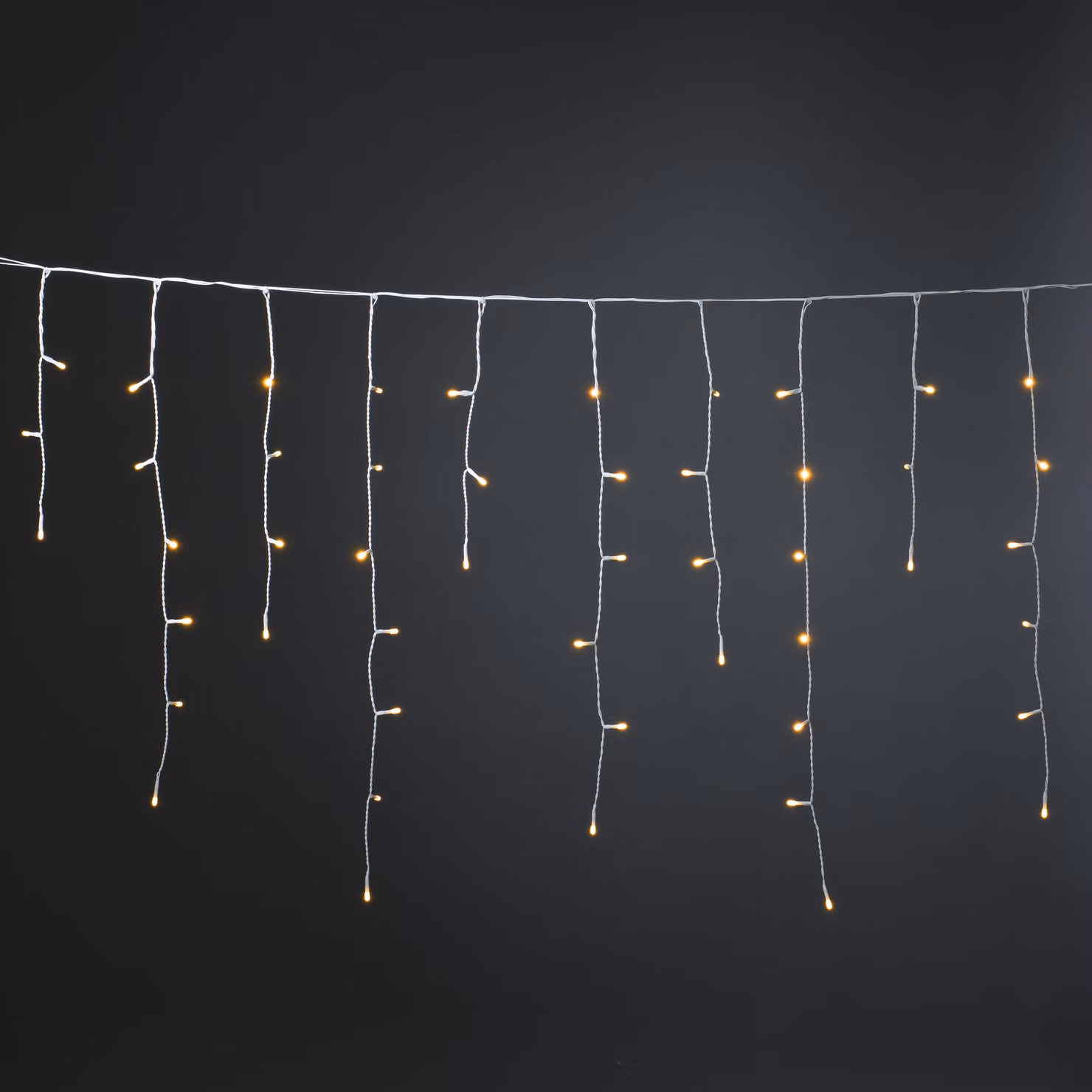 Barriera luminosa a LED per esterni 200 LED, bianco caldo