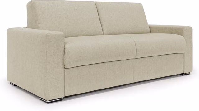 Divano letto Nixon Divani.Store con materasso Beige