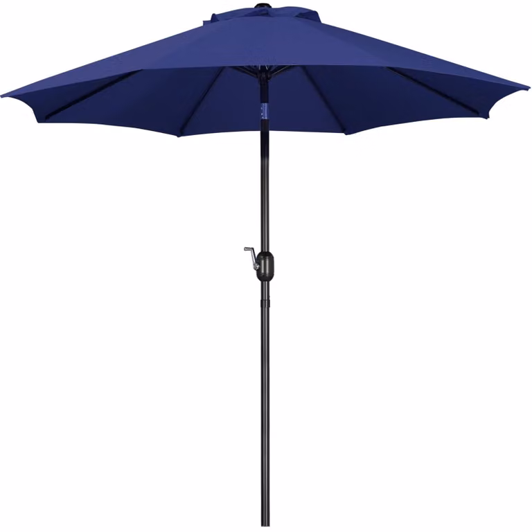 Ombrellone da giardino - Manovella - 261 x 240 cm - Inclinazione regolabile - Per terrazza e piscina
