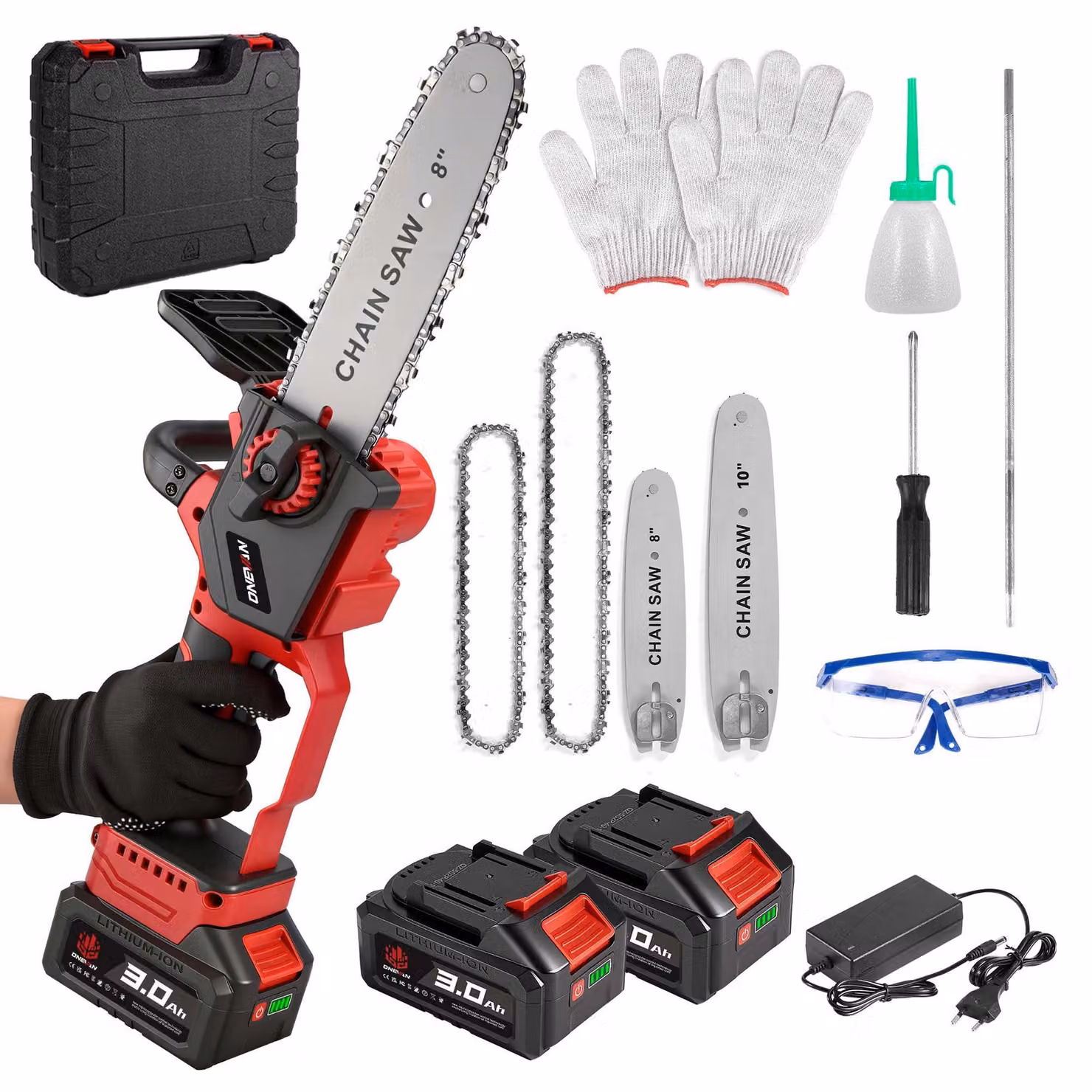 Troncatrice a batteria - Lame da 20,3 cm - Potenza: 700 W