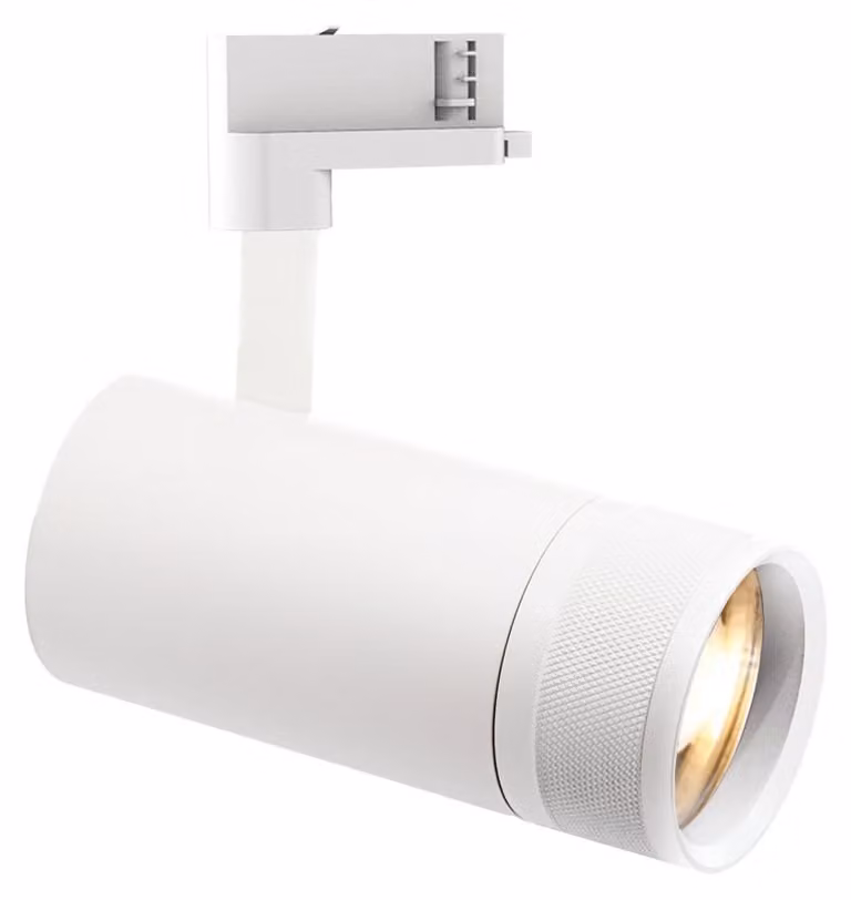 Illuminazione A Binario Contemporaneo Eos Alluminio Bianco Led 25W 4000K Ip20