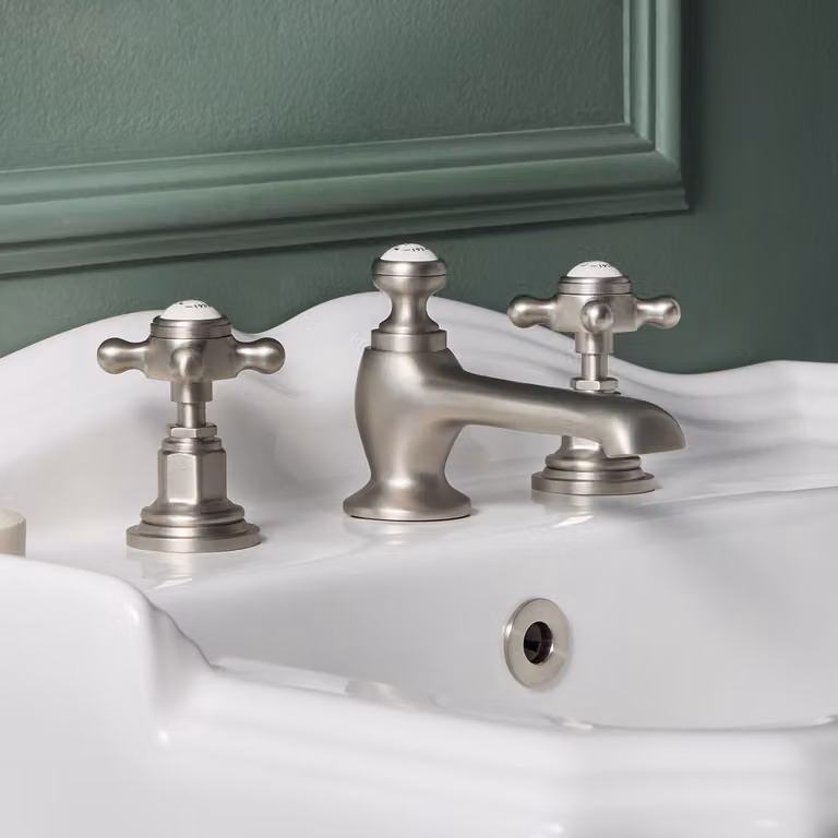 Rubinetto 3 Fori Lavabo A Croce – Tradizionale – Finiture Assortite – Elizabeth