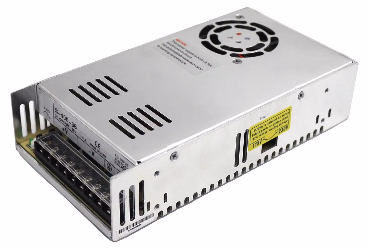 Alimentatore, 400 W, ideale per strisce LED e macchine CNC, 400 W, 60 V, 6,6 A