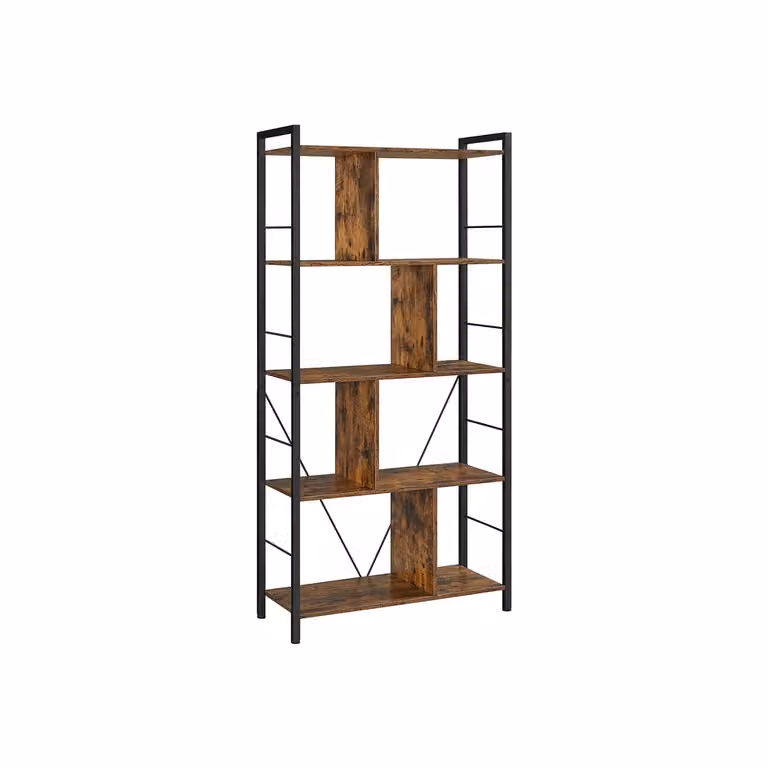 Scaffale Portaoggetti a 5 Ripiani
