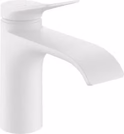 hansgrohe miscelatore monocomando per lavabo 80 CoolSt Vivenis Diff. 133mm, senza scarico, bianco opaco
